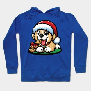 Puppy Christmas Cookies Hoodie